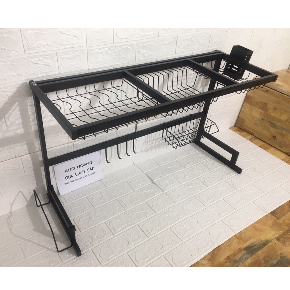 Kệ úp chén bát inox 304 , Kệ Chén Đa Năng - Giá Để Bát Đũa Tiện Lợi - Kích thước 85cm