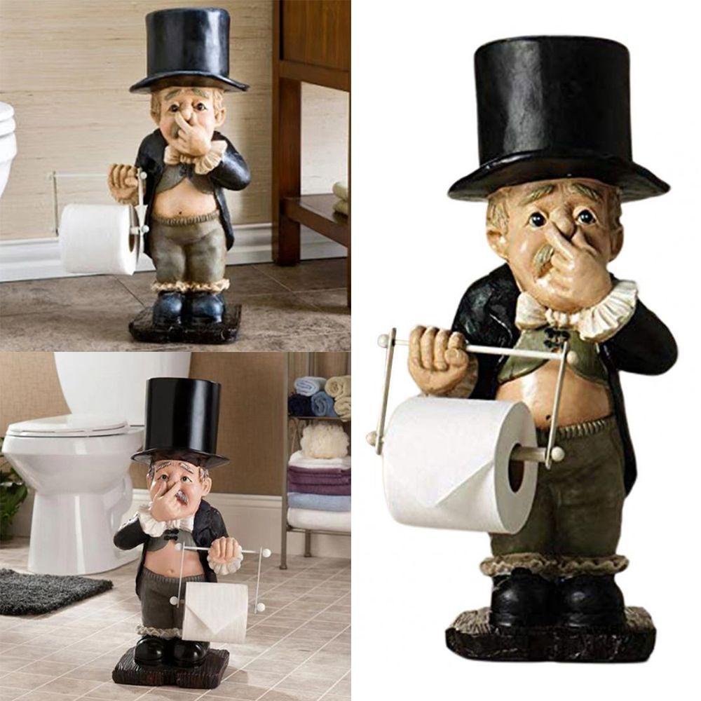 Giá Đỡ Khăn Tắm Bằng Resin Họa Tiết Điêu Khắc Sáng Tạo Vui Nhộn Trang Trí Nội Thất