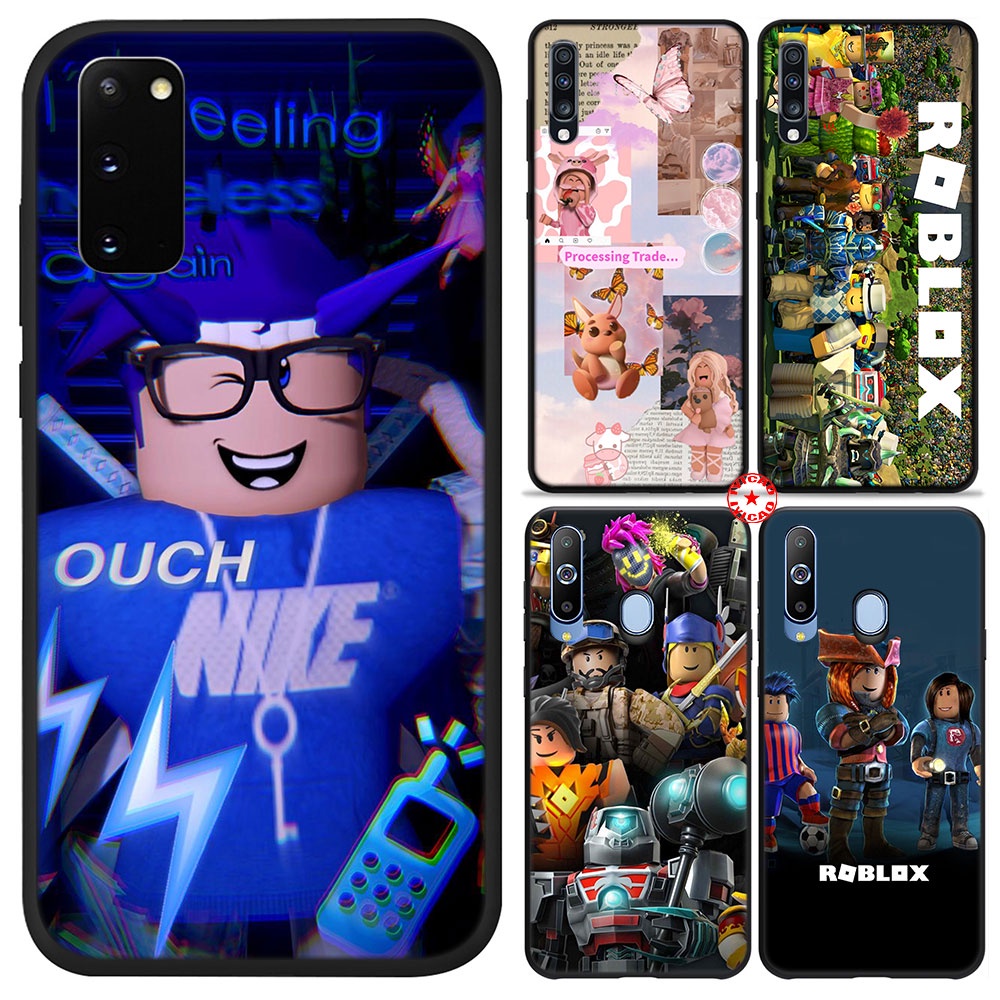 Ốp Điện Thoại Dẻo Họa Tiết roblox Độc Đáo Cho samsung galaxy s10e s10 s9 s8 plus lite s7 edge is51