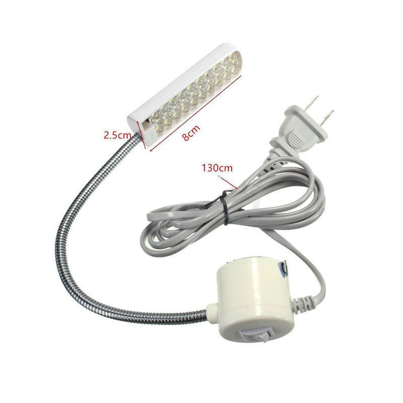 Đèn Led Ac 110v-220v 30 Bóng Có Công Tắc Từ Tính Cho Máy May