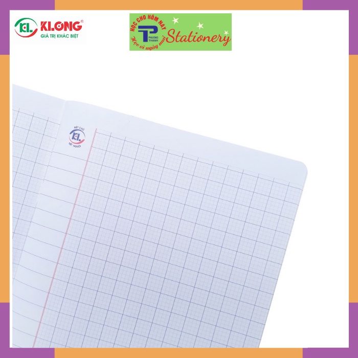 Vở 4 ô ly 48, 80 trang Klong định lượng 70g/m2 bìa hình chích bông, mèo tít, hổ nhi, sóc bi; MS: 053, 054