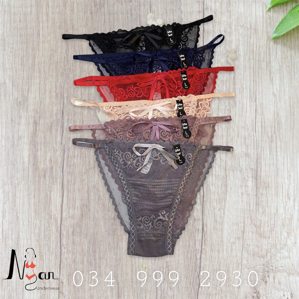 Quần lót nữ chất ren Quảng Châu dây hông