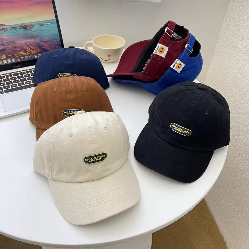 Mũ Lưỡi Trai Chất Liệu Da In Chữ Phong Cách Hàn Quốc Cho Bé