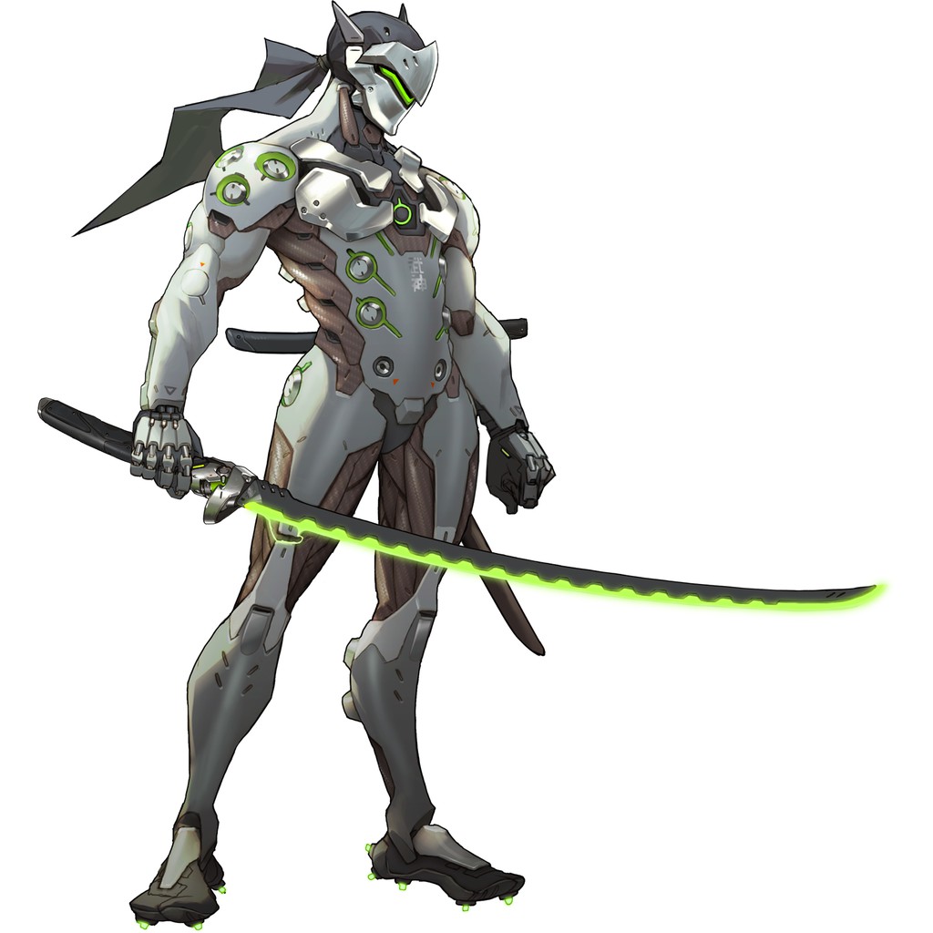 Mô hình thanh Genji mặc định 1m bằng Foam - Overwatch | Baystore