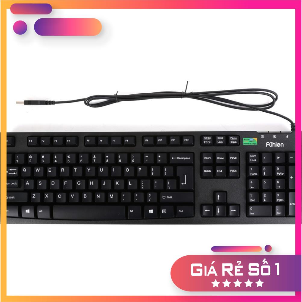 Bàn Phím Có Dây Fuhlen L411 Chính Hãng Bảo Hành 24 Tháng