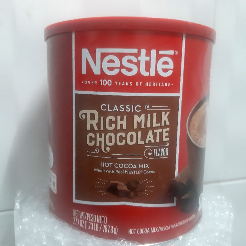 Bột cacao Nestle Hot Cocoa Mix hộp 787,8g