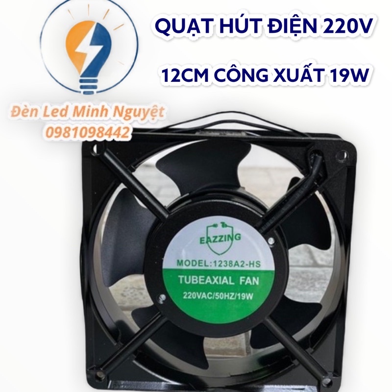 Quạt hút chống mùi thoáng khí thông gió 220V .12cm