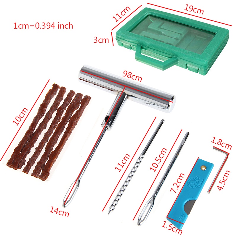 Bộ Dụng Cụ Vá Lốp Xe Hơi / Xe Tải Bằng Thép Tiện Dụng