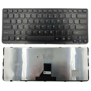 Bàn phím laptop sony vaio SVE 14 SVE14 SVS14 SVE14A SVE14AA12T SVE14A17ECW SVE14AE13L SVE14A1S1E SVE14A1C có khung