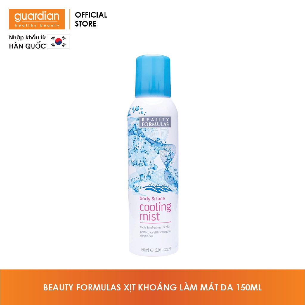 Xịt khoáng làm mát da Beauty Formulas Body & Face Cooling Mist 150ml | BigBuy360 - bigbuy360.vn