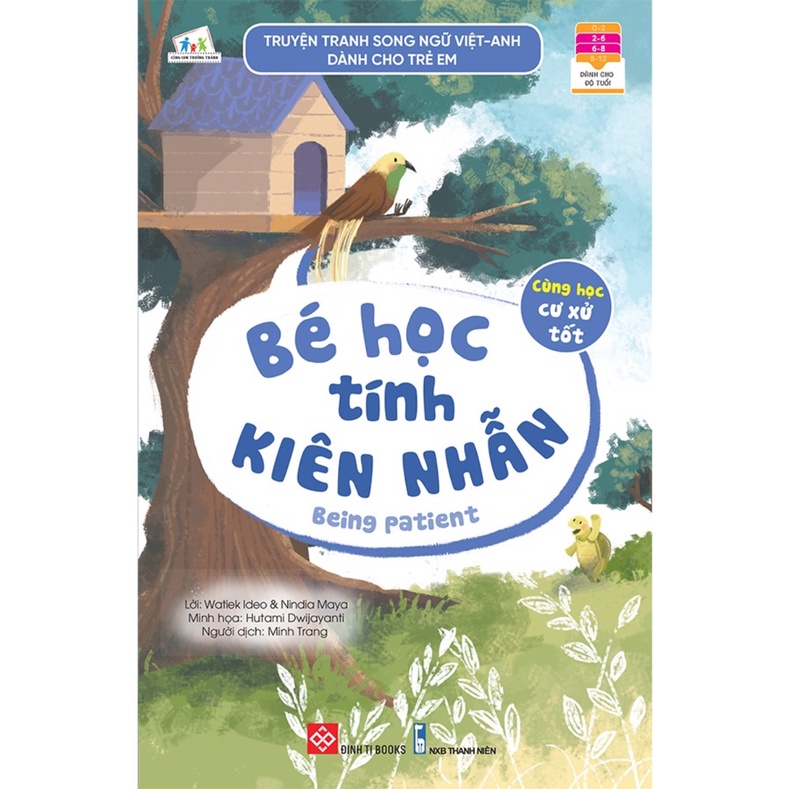 Sách - Combo Truyện Tranh Song Ngữ Việt-Anh Dành Cho Trẻ Em - Cùng Học Cư Xử Tốt (Bộ 10 Cuốn)