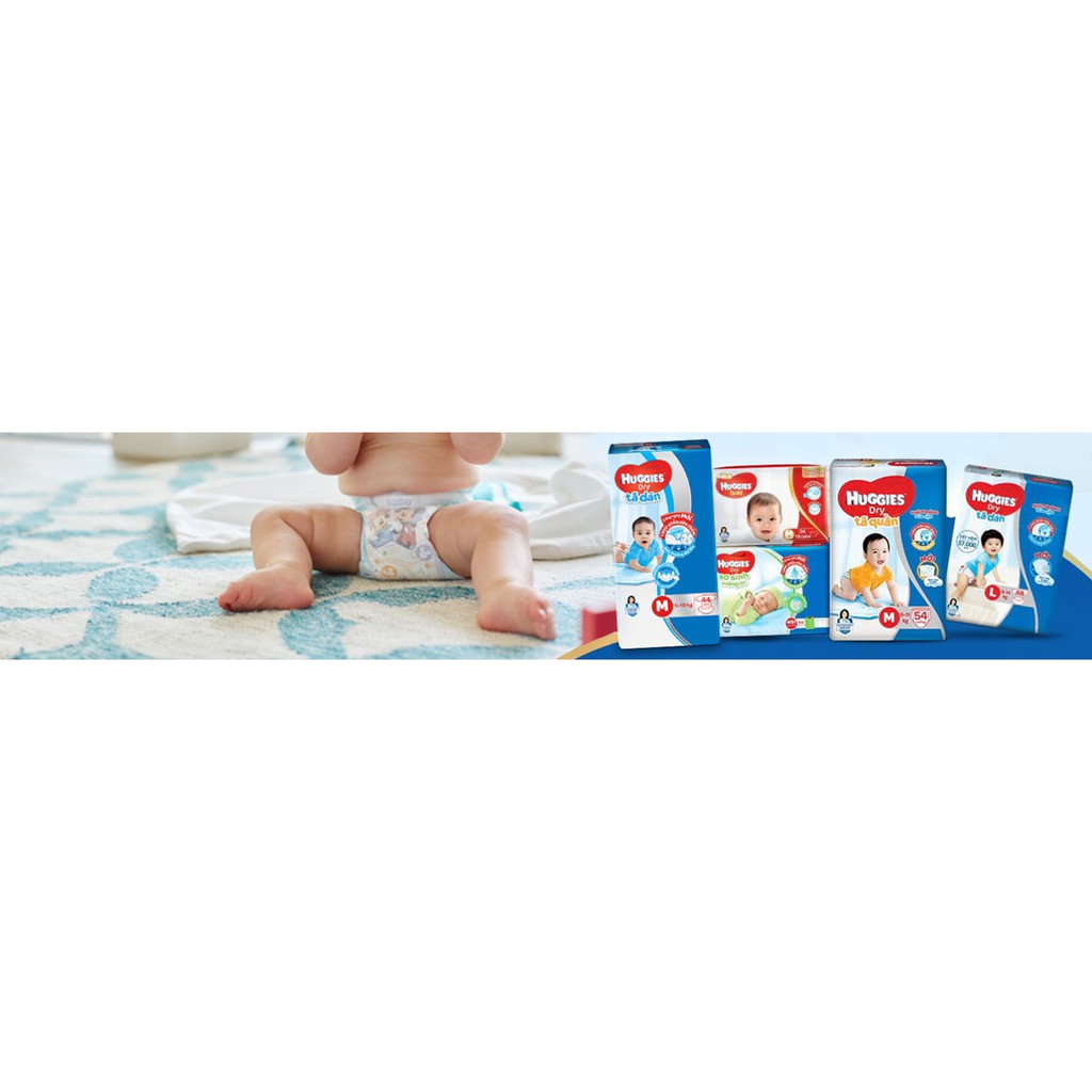 (đệm mây tặng miếng)Tã quần/dán Huggies M74,M76,L68,XL62,XXL56