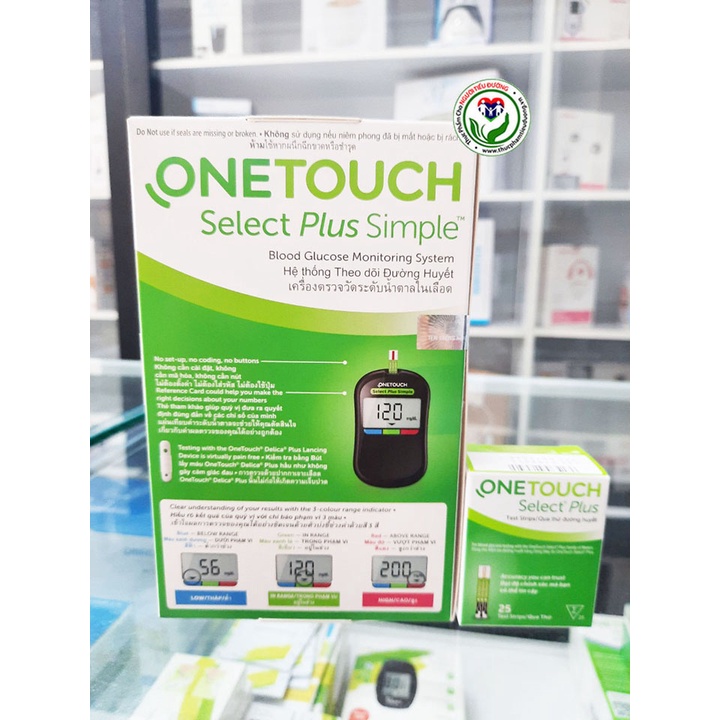 [Chính hãng] Máy đo đường huyết OneTouch Select Plus Simple