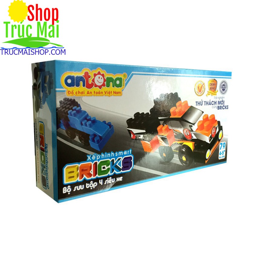 Bộ Đồ Chơi Xếp Hình Siêu Xe Antona(Hàng Việt Nam)