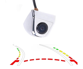 Camera lùi cong theo góc lái chuẩn HD- Màu Bạc