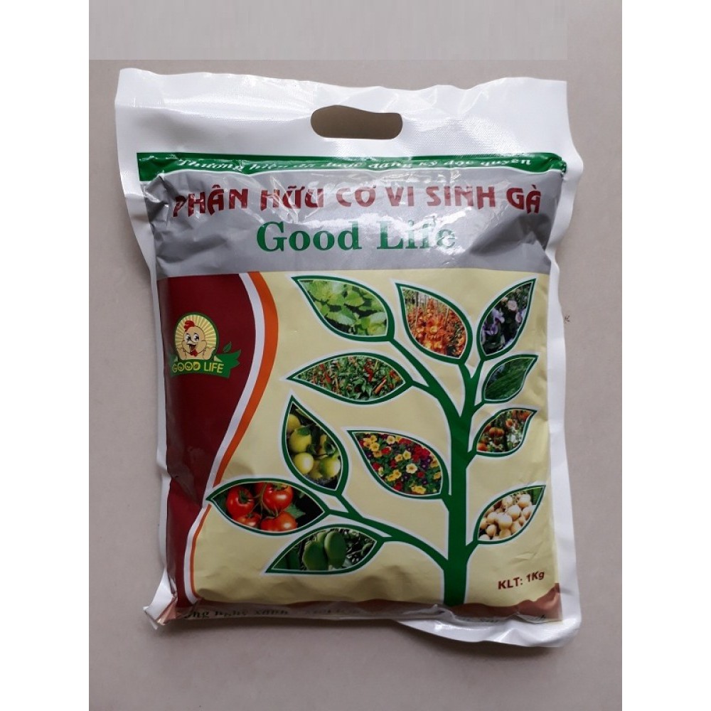 Phân bón hữu cơ vi sinh gà Goodlife_ 1kg - DC