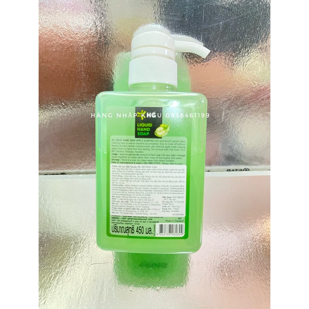 Nước rửa tay  thơm HC-450ml_Thái lan