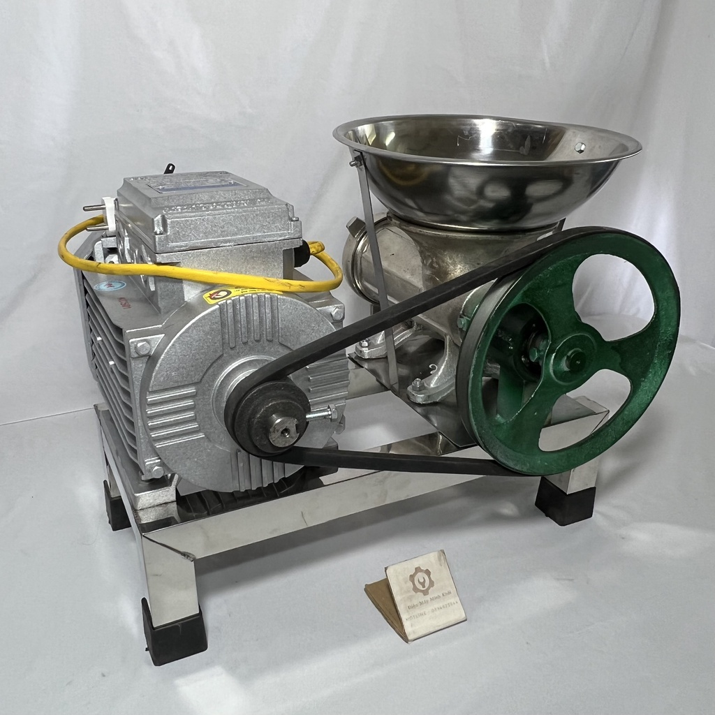 Máy đùn thịt 3HP| Cối đùn thịt 32 chân INOX mô tơ Toàn Phát 2.2kw| Cối xay xương,xay cổ gà, xay cua(Dây đồng 100%)