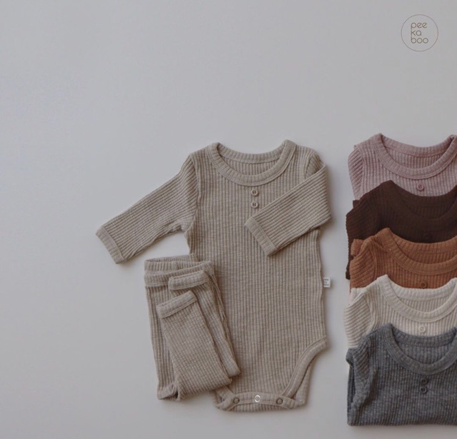 Bộ rời/turban/nón dây Vanilla #pêkaboo 2020 cho bé trai/bé gái từ 3 tháng-4tuổi