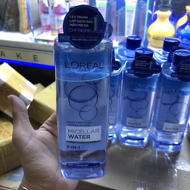 Tẩy trang Loreal 2 lớp