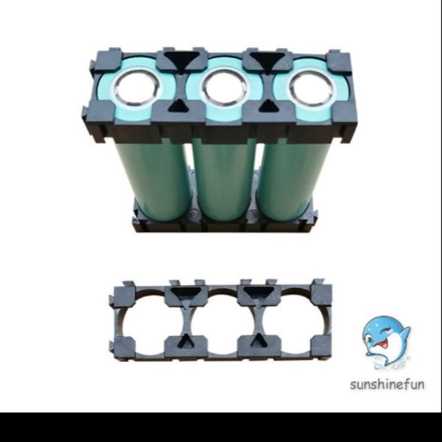 Khung đế cố định 3 pin 18650 (giá 1 cái)