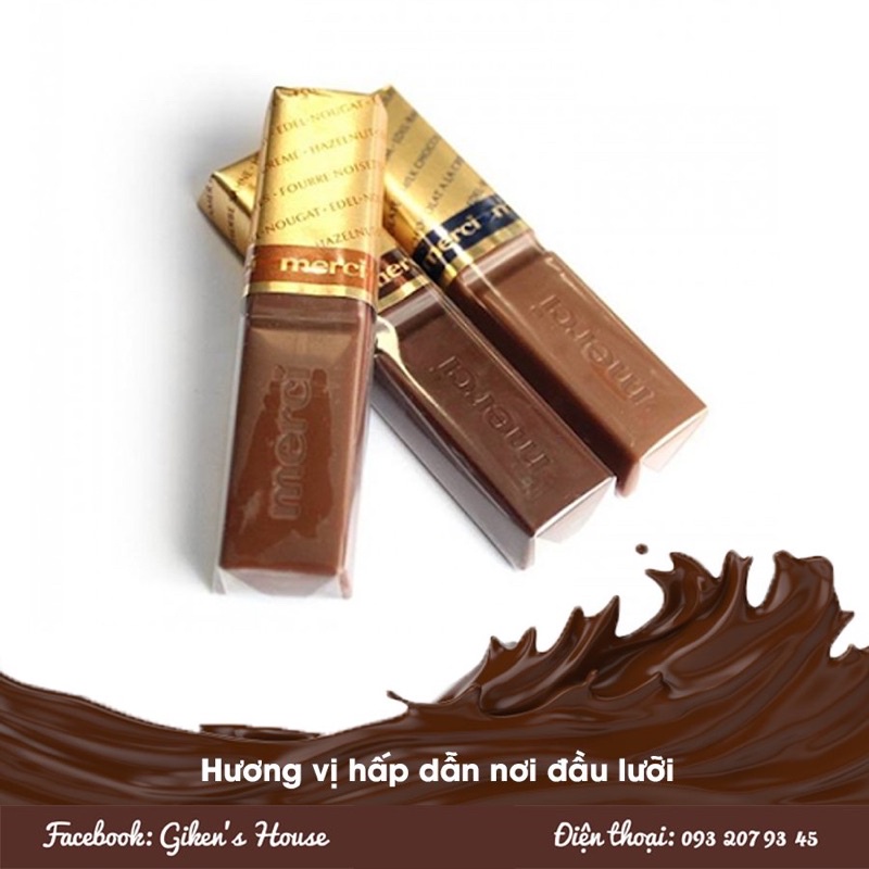 Chocolate merci, món quà ý nghĩa dành tặng người thân yêu