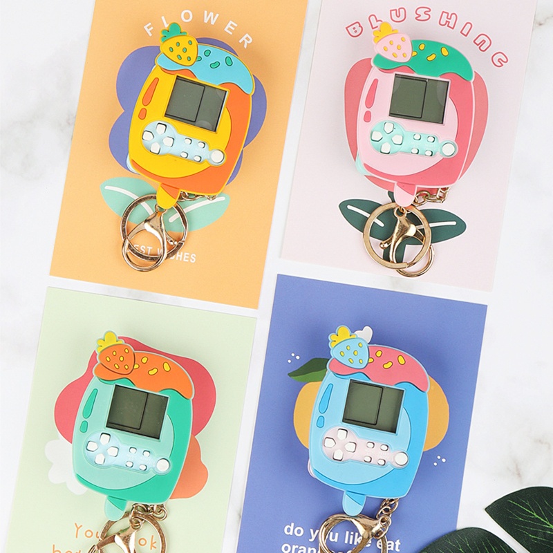 Móc Khóa Hình Cây Kem Dễ Thương