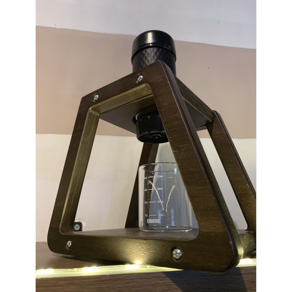 Kệ gỗ cho Dụng cụ cafe Staresso Mini, Basic