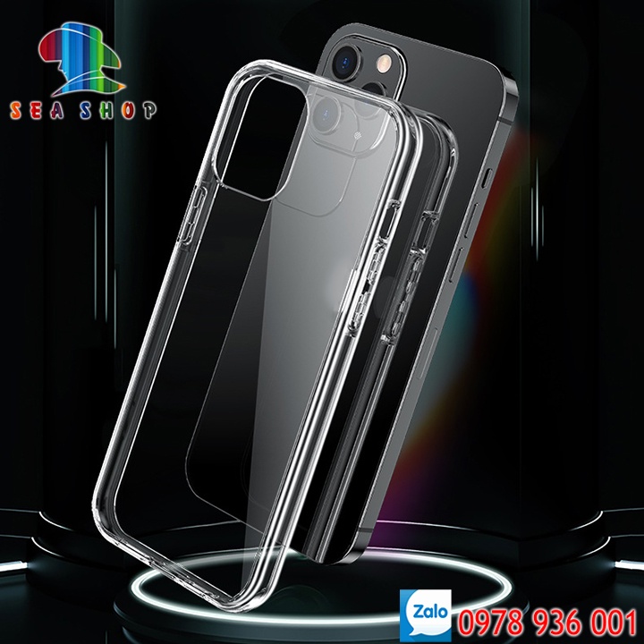 Ốp Lưng nhựa dẻo Silicon -Các Đời iPhone 5, 6, 7,8 Plus, X, XR, XS Max, 11 Pro, 12 Mini, 13 Pro Max - Trong suốt