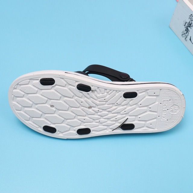 [BIG SIZE] Giày dép sandals nam bít đầu cao su dẻo PVC cao cấp, size 40-45 - Lucky Girl shop