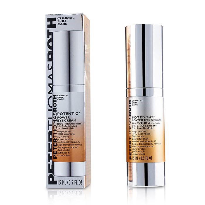 KEM DƯỠNG ẨM VÙNG DA MẮT PETER THOMAS ROTH POTENT C™ POWER EYE CREAM 15ML NHẬP KHẨU CHÍNH HÃNG - 3088