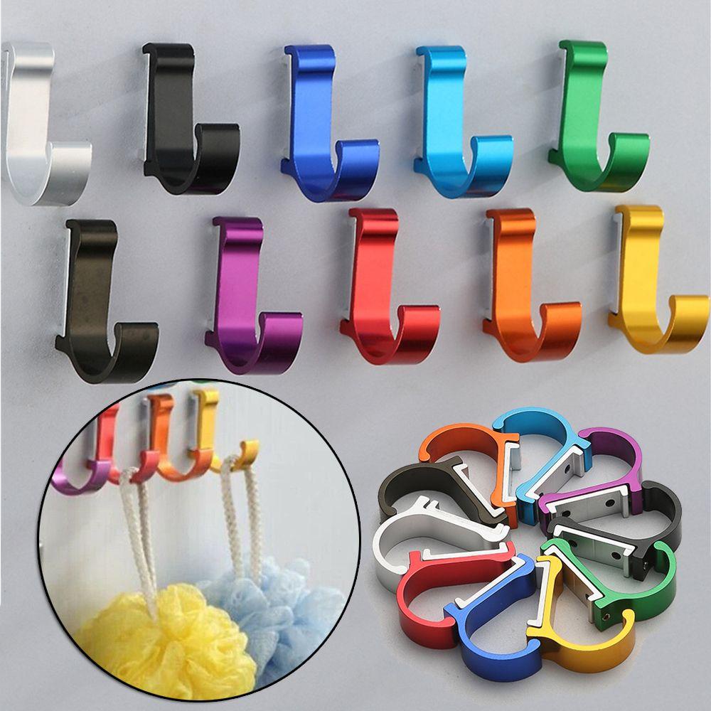 Towel Hanger, Coat Key Bag Wall Mounted Hooks, High