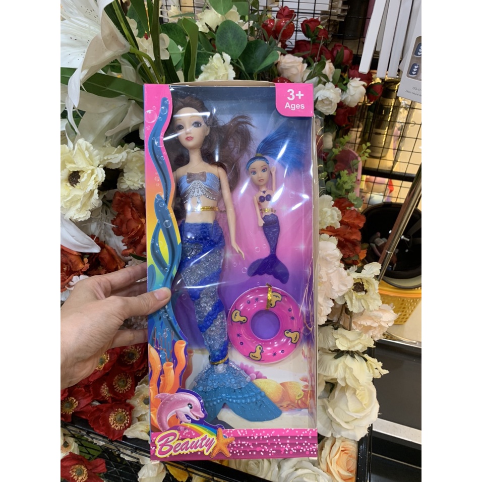 Búp bê BEABE người cá phát sáng