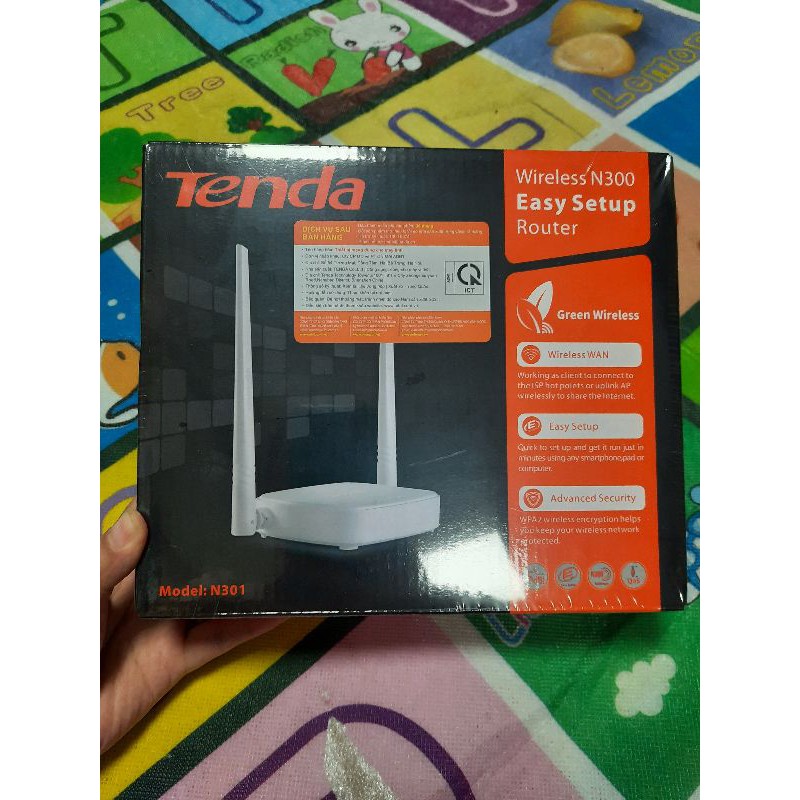 bộ phát wifi tenda 2 râu N301_ADNT