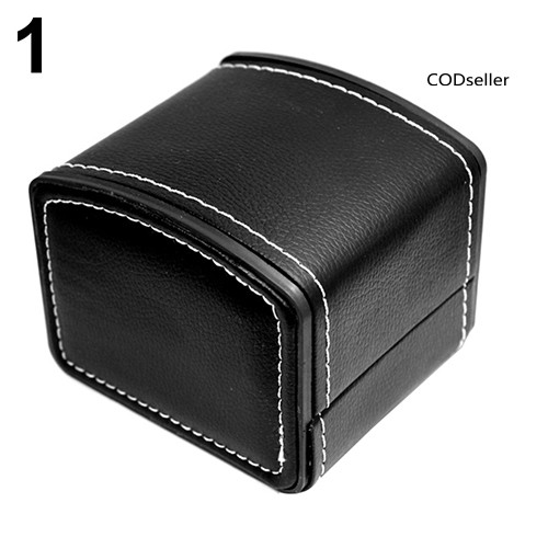 Túi Đựng Đồ Dùng Cao Cấp Tiện Dụng◘Hộp Quà Đựng Trang Sức Hình Vuông Bằng Da Giả Kèm Gối Đệm