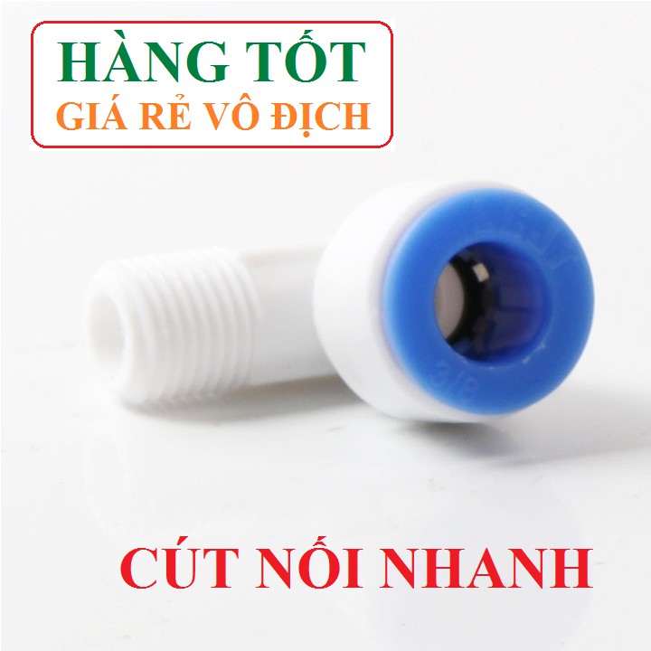 Trọn bộ ly lọc trong 10 inch + Bông PP + Bát + Cút nối nhanh