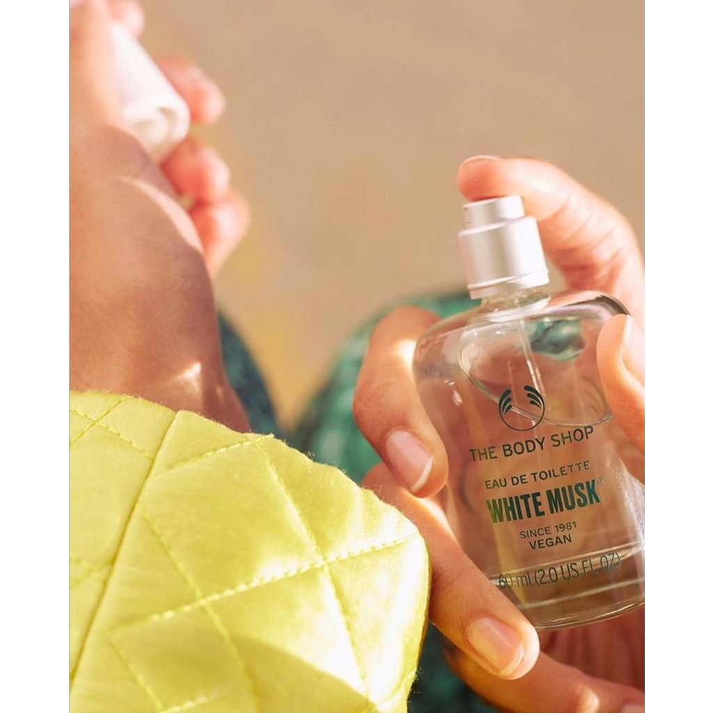 Bản mới 2022❗️nước hoa WHITE MUSK THE BODY SHOP Eau de toilette/eau de parfume 30 | 60 | 100 ml