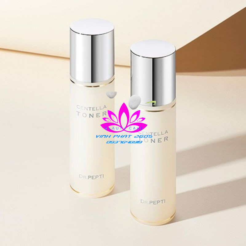 Nước Hoa Hồng Dưỡng Da Căng Bóng Dr.Pepti Centella Toner 180ml