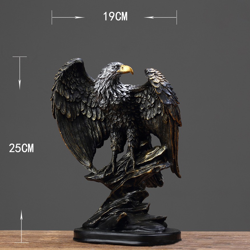 Tượng Đại Bàng Rộng Cánh - Tượng decor trang trí phong cách BẮC ÂU