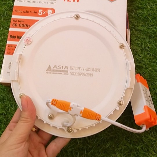 Đèn led âm trần siêu mỏng 9w Asia