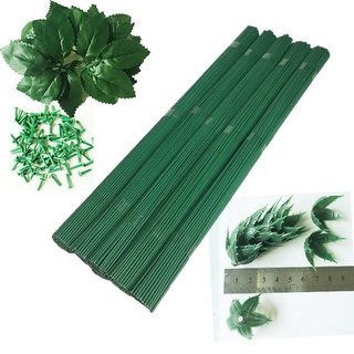 10 nụ hồng xốp - nụ sen - xốp tròn - lá vải - lá hoa hồng/ mẫu đơn - hoa cỏ điểm - hoa bi/lá nhựa