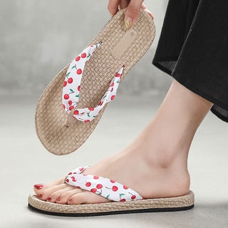 Dép Xỏ Ngón Giả Cói Cherry