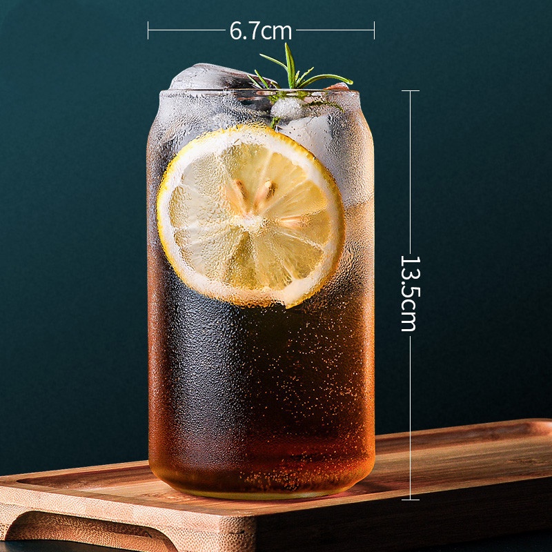 Ly thủy tinh hình lon bia dung tích 480ml