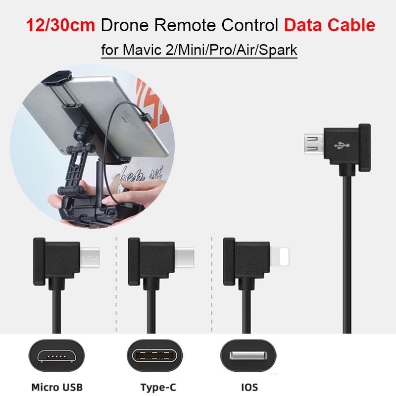 Dây Cáp Dữ Liệu OTG Cho DJI Mavic 2 / Mini / SE / Pro / Air / Spark Drone