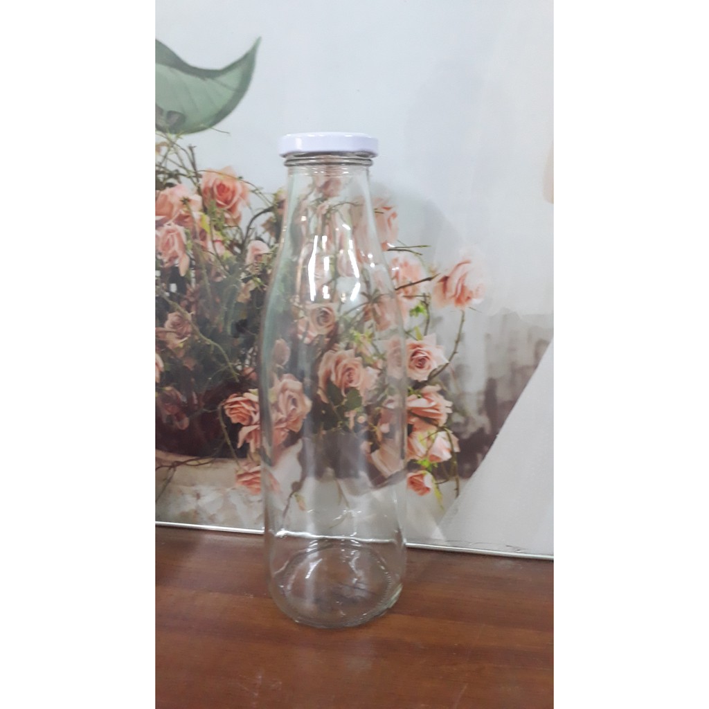 [GIÁ HỦY DIỆT] Chai Thủy Tinh Đựng Sữa Nắp Thiêc Đủ Kích Cỡ Nắp Đen - Duonghieu6789 | BigBuy360 - bigbuy360.vn