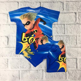 Quần áo trẻ em dành cho bé trai, siêu nhân HULK , Spiderman, Superman, Batman,bộ đồ siêu anh hùng, siêu nhân nhện 3D-019
