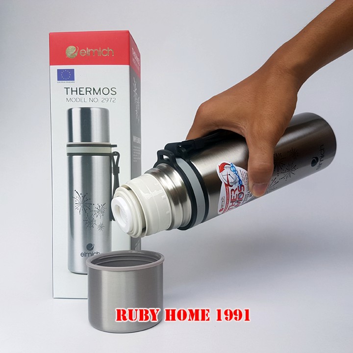 Bình giữ nhiệt/Phích giữ nhiệt Elmich 500 ml 2242972 - Nhập khẩu Séc 100% - Bảo hành 12 tháng