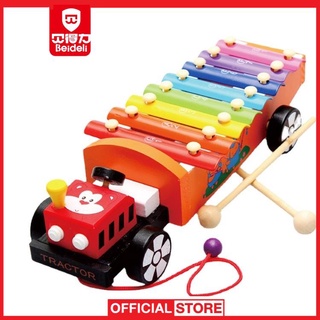 Đàn gỗ xylophone quãng 8 thanh dạng gõ cho bé phát trí tuệ và năng khiếu âm nhạc