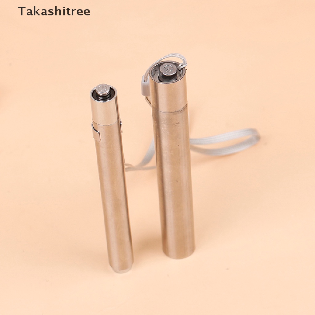 Đèn pin mini cầm tay bằng thép không gỉ