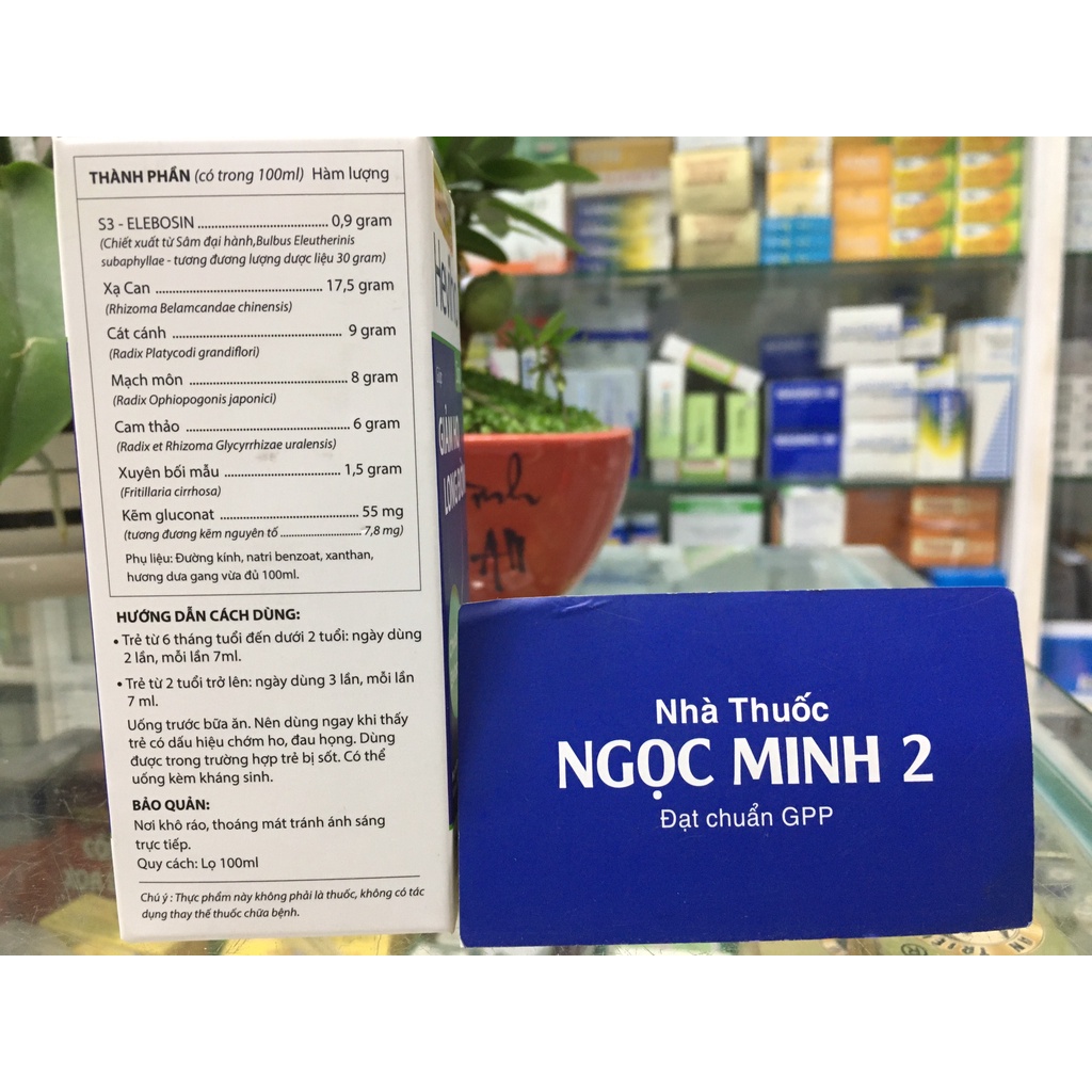 ✅ [Chính Hãng] Heviho siro giúp giảm ho long đờm